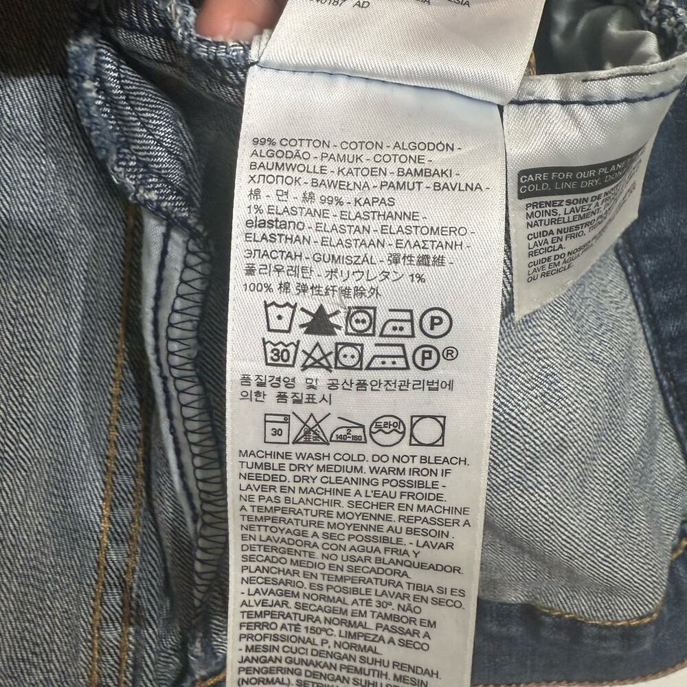 Levi’s Medium Wash Classic Denim Trucker Jacket Sz XS - Picture 6 of 12